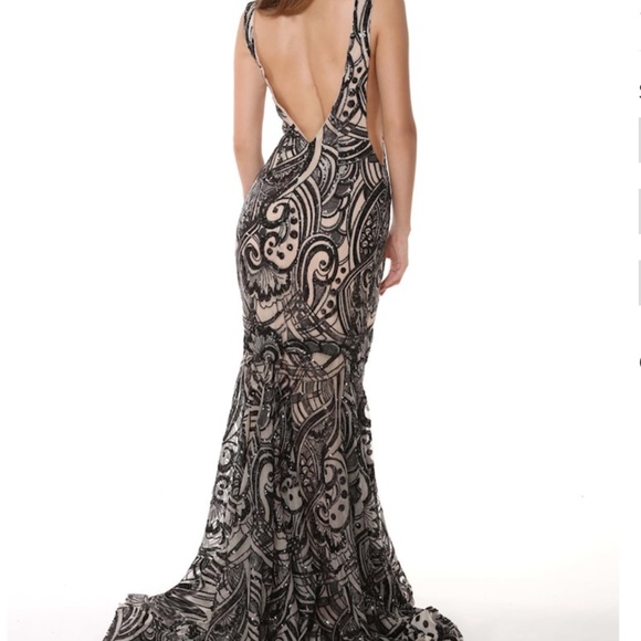 Ava Presley beaded prom dress - Picture 2 of 2
